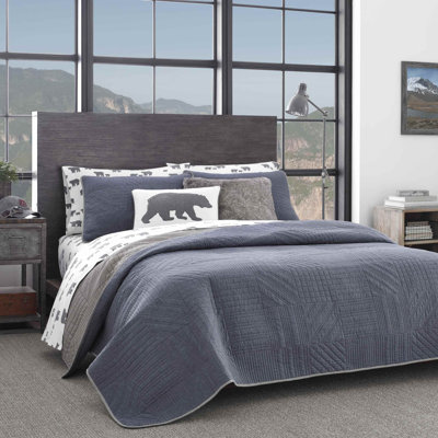 Eddie Bauer Hidden Lake Reversible Quilt Set