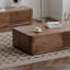 Table basse rétro en bois massif simple-103023940
