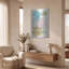 Art mural en métal Luxe Mid Boho 7 par Jean Plout, 24 po x 36 po-131631984