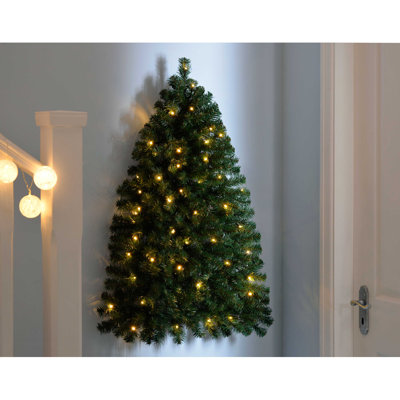 2.95' H Lighted Artificial Pine Christmas Tree