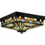 Plafonnier encastré 3 lumières 14 po Inglenook