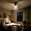 Ventilateur de plafond encastré à 3 pales en bois massif Nicola de 42 po avec télécommande et fonction de minuterie-1670410563