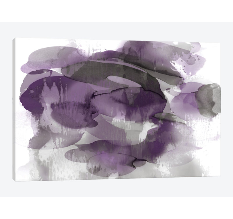 Flow II' by Kristina Jett - Wrapped Canvas Print, Wrapped Canvas, No Mat, 26" H x 40" W x 1.5" D