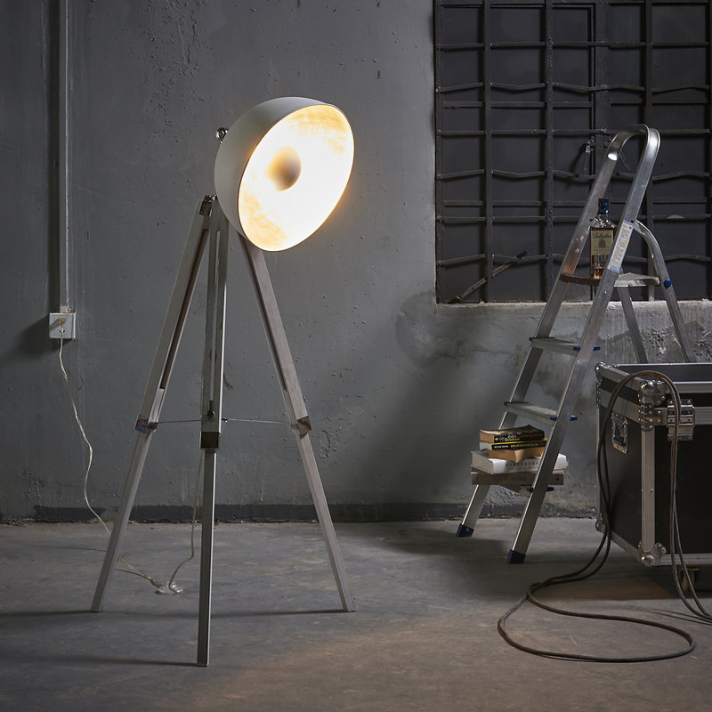 Johnone 160cm Tripod Floor Lamp, White