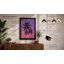 Palms at Dusk Tropical - Framed Print-758818082-758818084