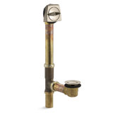 Clearflo Leg Tub Drain with Overflow