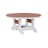 Berlin Gardens Garden Classic Regular Top With White Base Round Counter Height Table