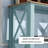 Creative Painted Display Shelf Bookcase