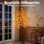 Sapin d'automne artificiel en érable illuminé de 1,80 m avec DEL, minuterie quotidienne et éclairage LED.