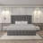 Eva Modern Soft Padded Upholstered Lift up Storage King Bed Frame with Hydrualic & Wood Slats System-1167862312-1167862315