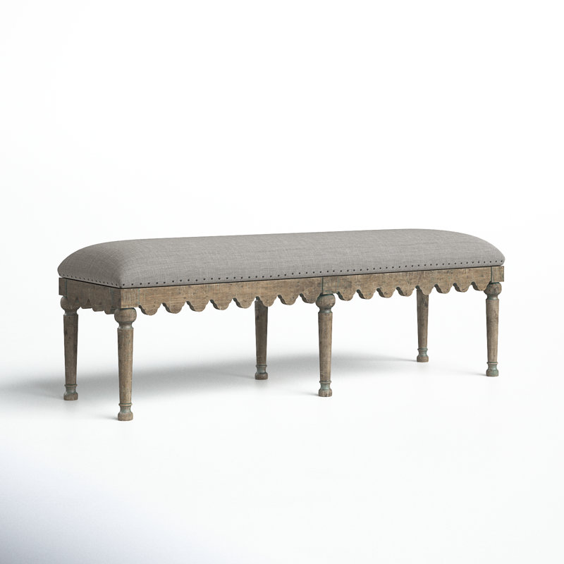 Levingston Linen Upholstered Bench