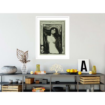Madonna by Edvard Munch -Framed Giclee Print