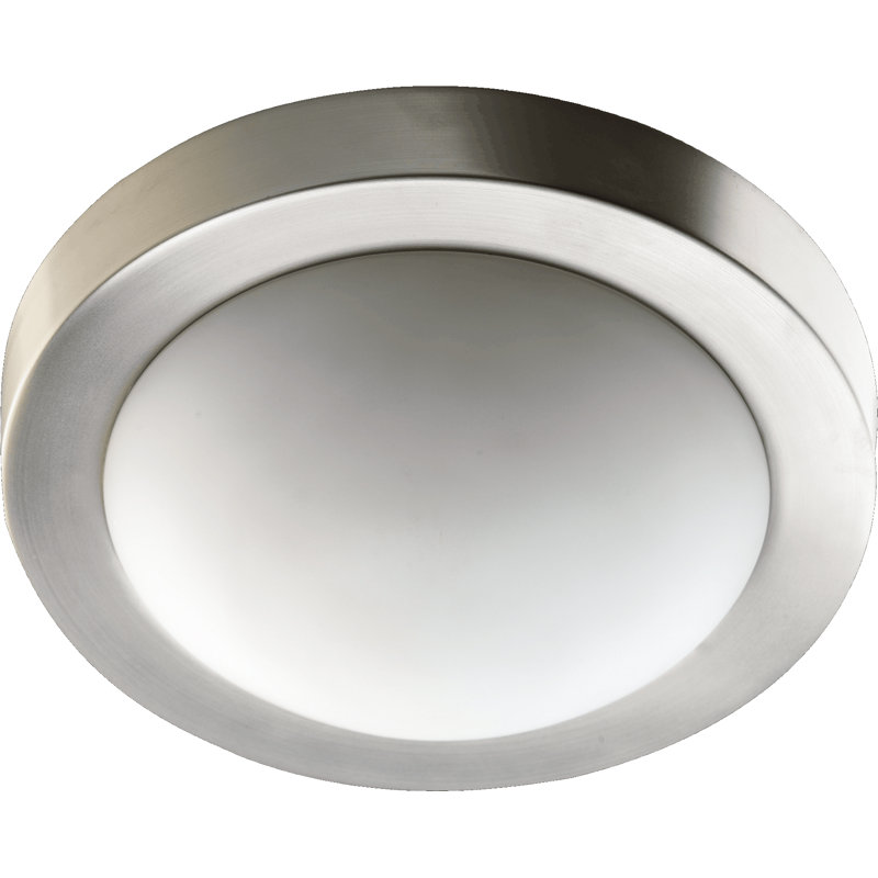 Plafonnier encastré à cercle simple Dellbrook, H 3,25 po x l 9,25 po