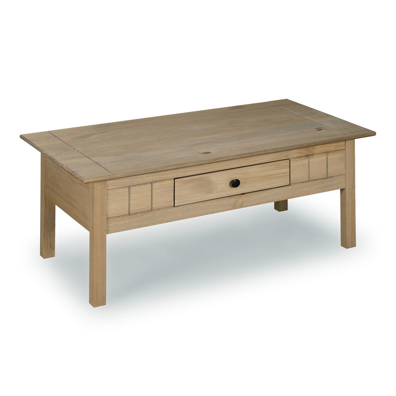 Adelman Solid Wood Coffee Table with Storage