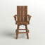 Chaise de bar pivotante Modern Curveback Adirondack-50287955