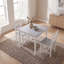 Roseleaf 2 -Person Solid Wood Dining Set