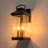 2-Light Outdoor Lantern Wall Sconce