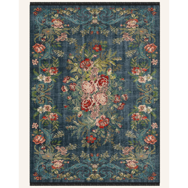 Tapis en coton Subir, Rectangle 3 pi 4 po x 4 pi