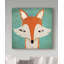 « fox on bleu », art sur toile-31882844