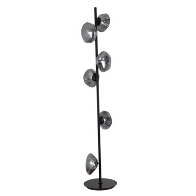 Lampe sur pied en verre Polara