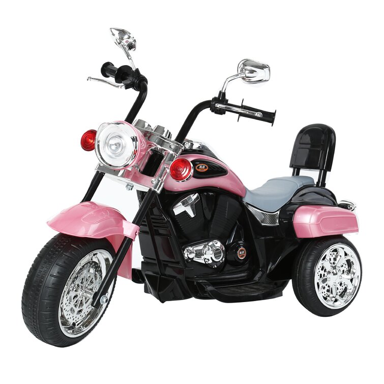 6V Freddo Toys Chopper Style Ride On Trike - Pink