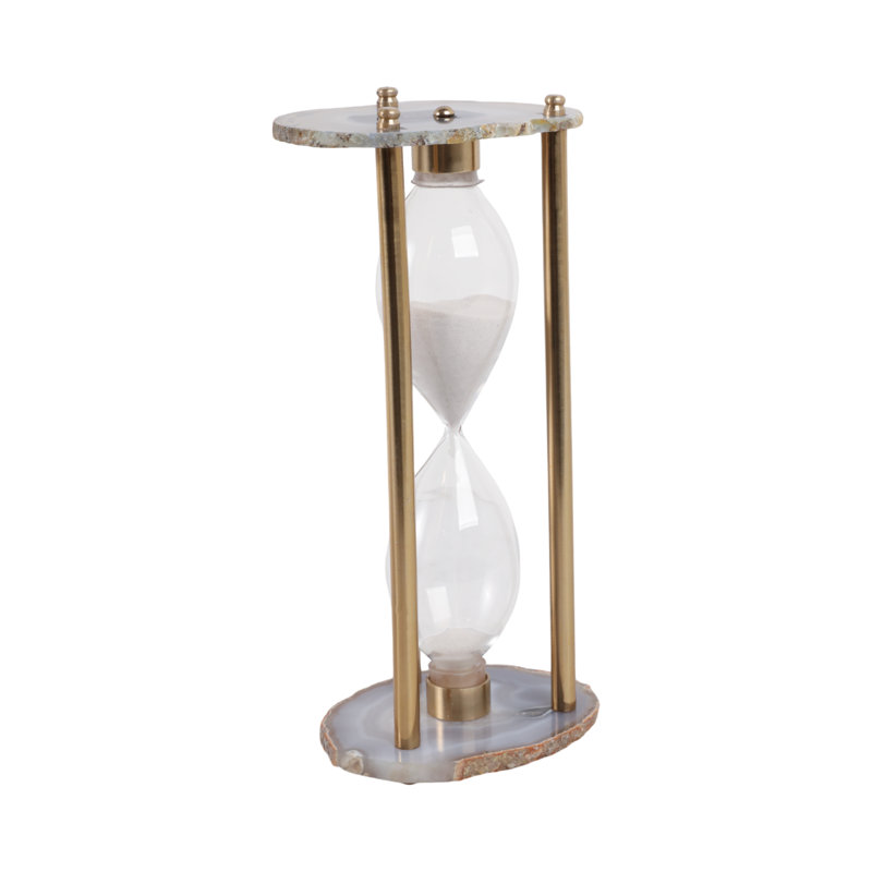 11" Ellis Agate Hourglass