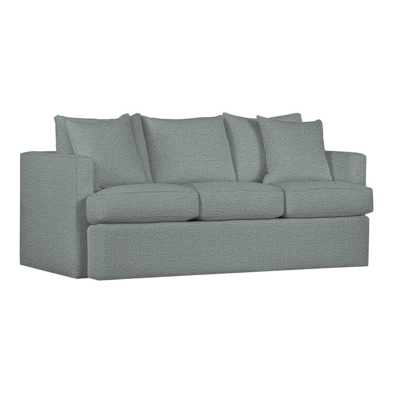 Canapé Emory, Acrylique cobalt Tuck
