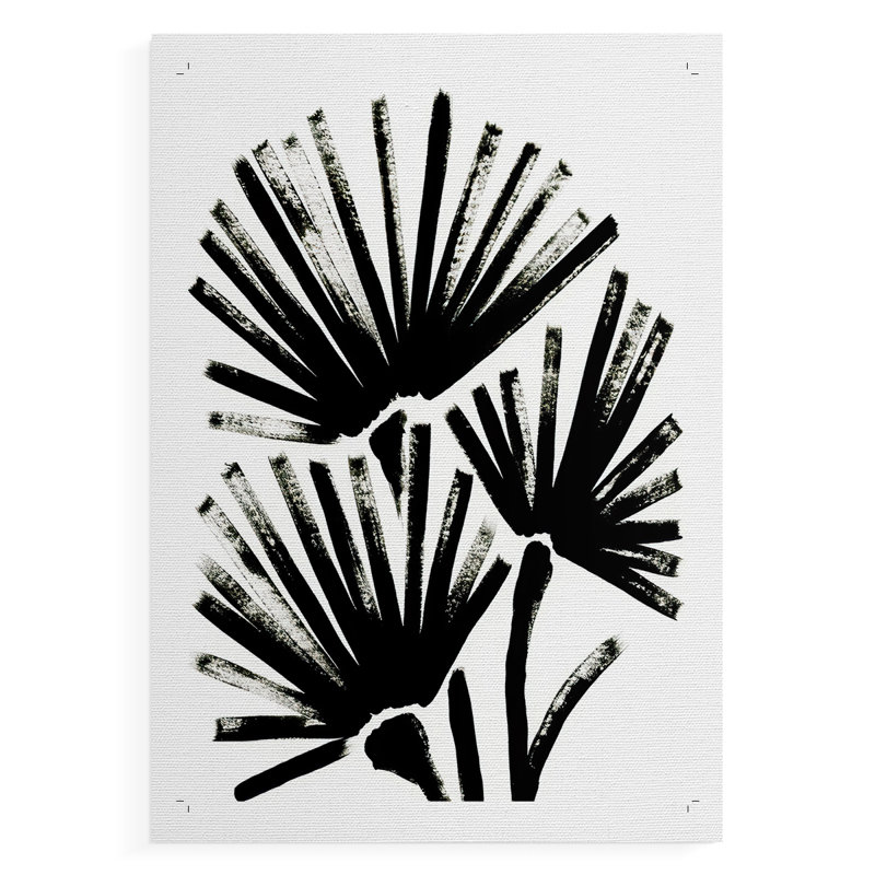 Fan Brush II - Impression sur toile seulement - NON CADRE, H 27 po x l 18 po