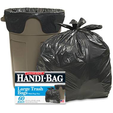HZL Branded 5 Gallons Trash Bags - 60 Count