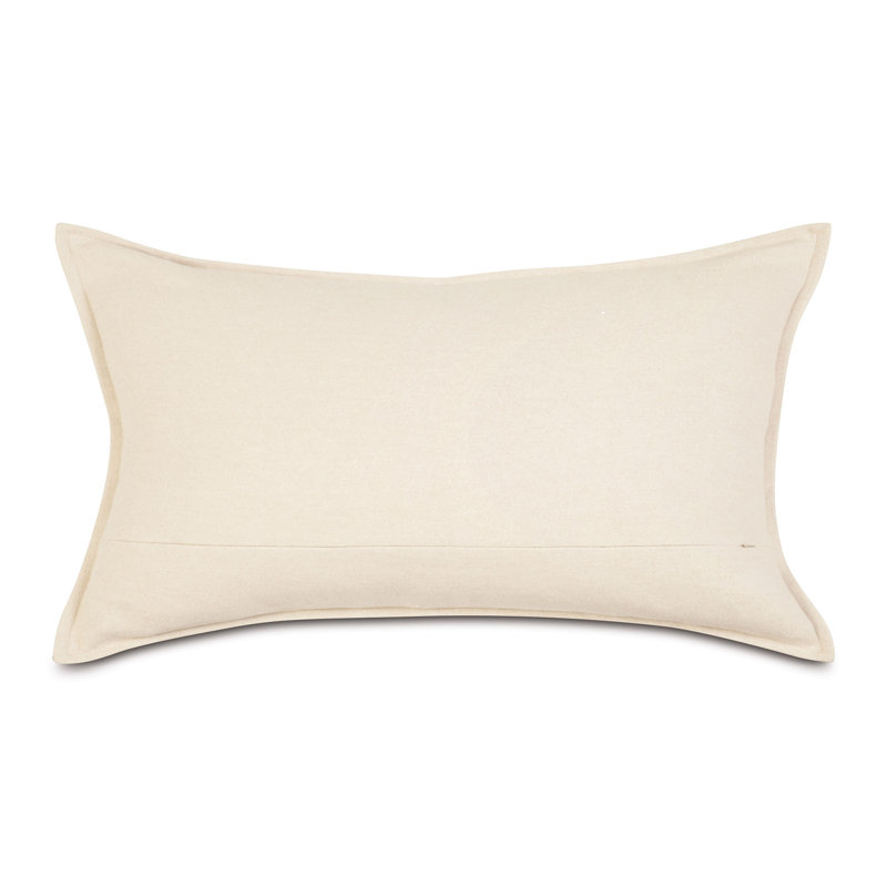Brera Cotton Pillow Sham, Ivory, King