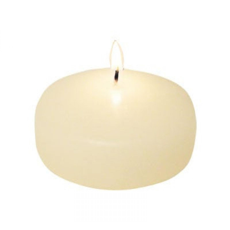 Ivory Floating Candle, Ivory