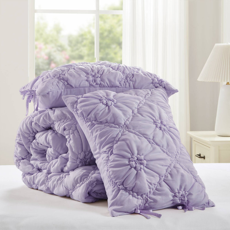 Ensemble d'édredon en microfibre Cozy Puffy
