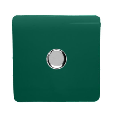 Trendi Switch 1 Gang 1 or 2 way 100w Rotary LED Dimmer Light Switch