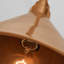 Thomas O'Brien, "Academy 26" Angled Flynn Barn Light in Soft Copper with 12.5" Conical Savannah Shade-651864677