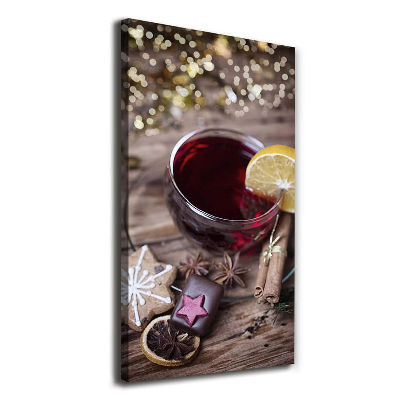 Mulled Wine - Wrapped Canvas Print