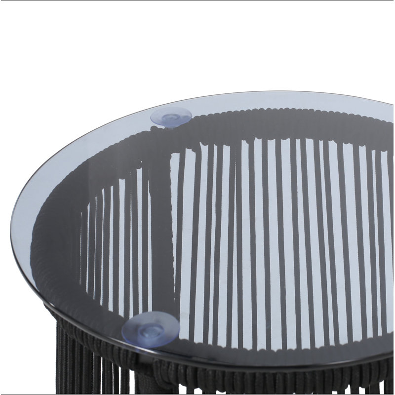 Table d'appoint MOONSTONE, Noir
