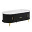 Table basse à plateau relevable avec rangement