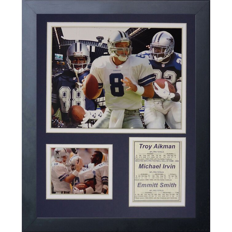 Emmitt Smith Autographed Signed Dallas Cowboys Framed Cutting