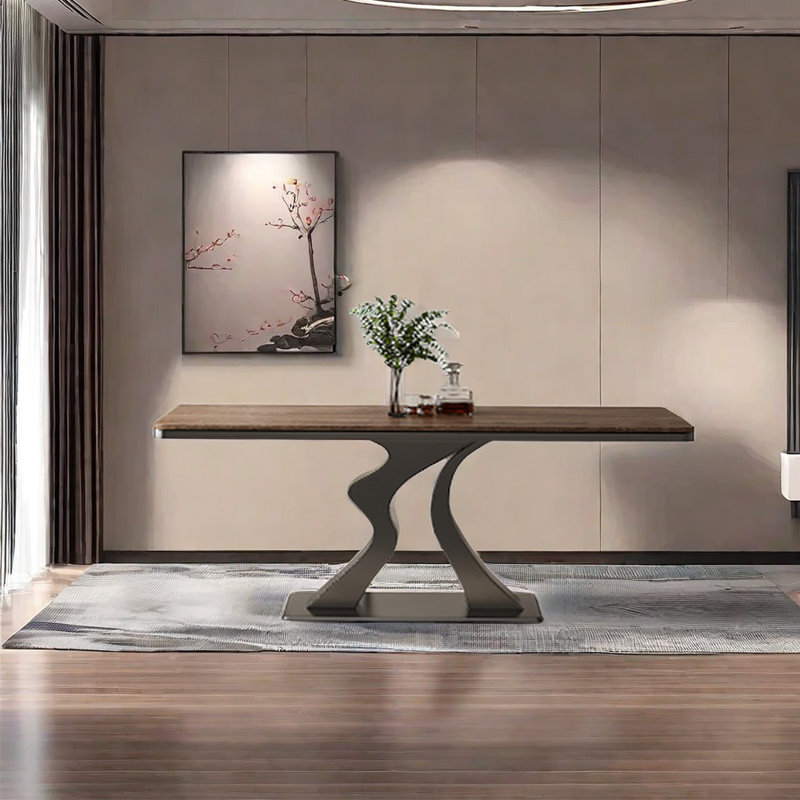 Table de salle à manger Volkart, H 29,52 po x L 55,11 po x l 31,49 po