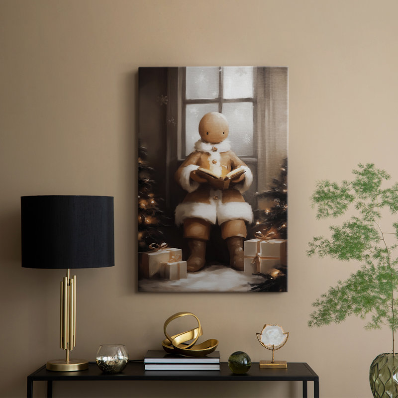 Art des Fêtes de Noël - série 2-CCXCV - galerie sur mesure, H 18 po x l 12 po