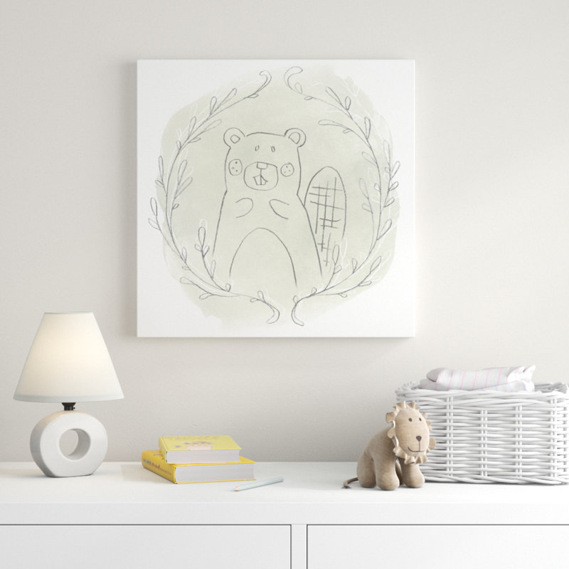 Woodland Vignettes III by June Erica Vess - Wrapped Canvas Painting, 51cm H x 51cm W