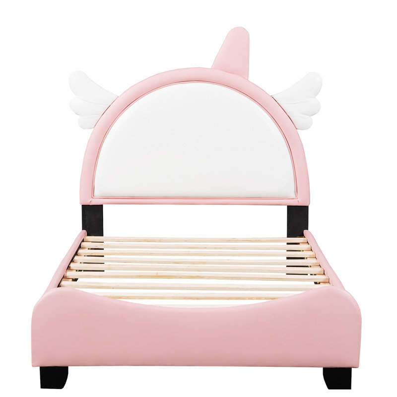 Base de lit plateforme 45,13 po avec tête de lit Heanor