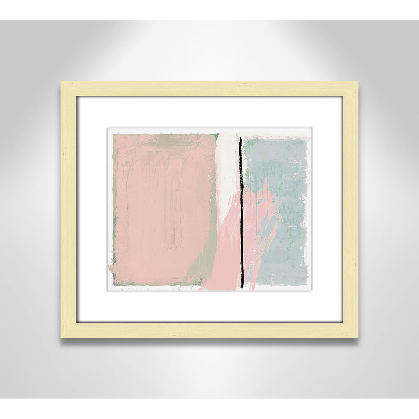 Pastel Opulance by Casa Fine Arts, Gold Box Picture Framed, White, 13" H x 15" W x 1.25" D