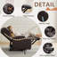 Fauteuil inclinable électrique avec chaleur et massage Wall-1311663760