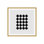 «Dessy noir et blanc abstrait III» par Orara Studio, reproduction sur toile
