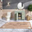 Meuble-lavabo vert 36 po avec rangement moderne