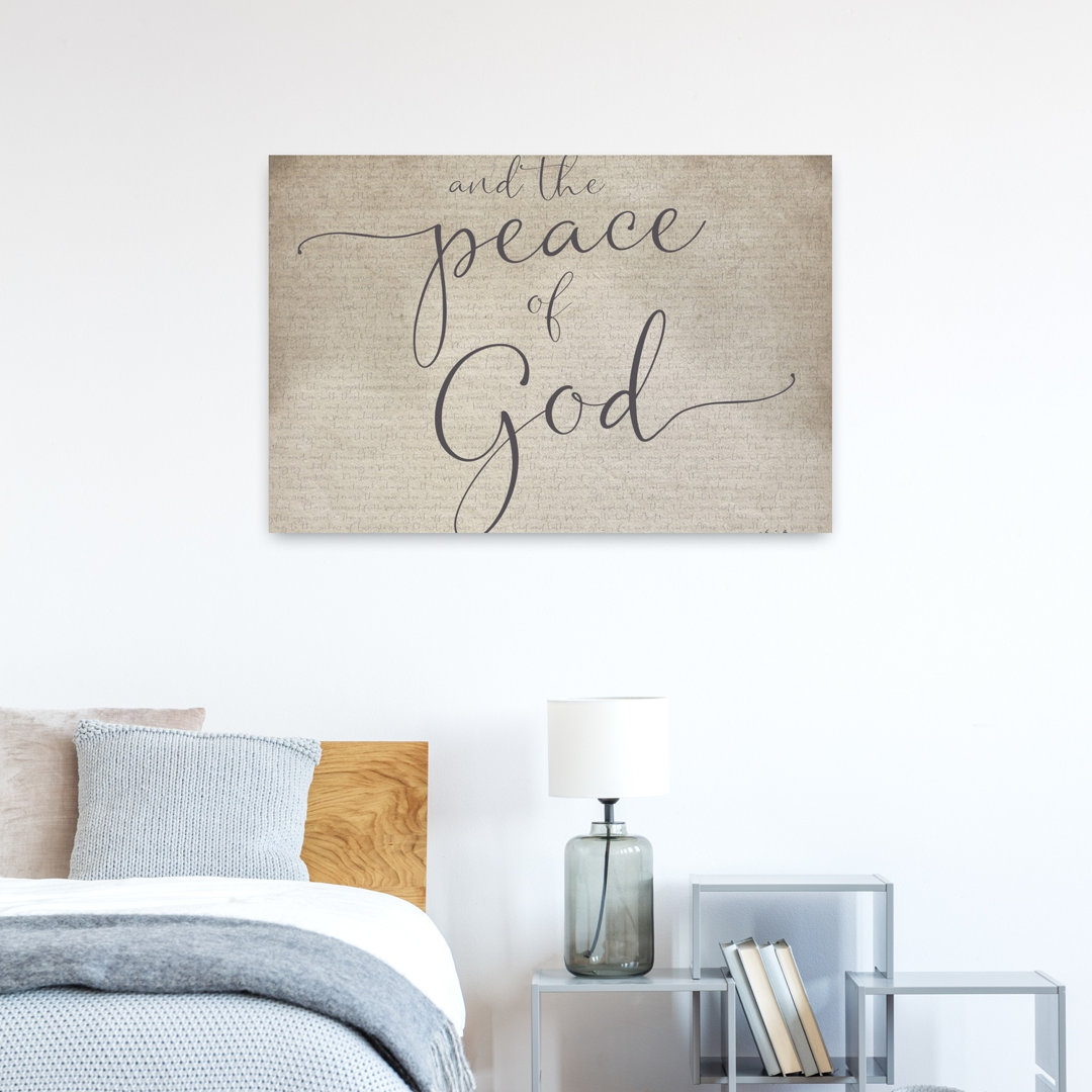 Peace Of God Abstract Contemporary Wall Art Print