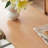 70.87" Burlywood Rectangular Solid Wood Dining Table