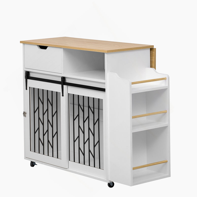 Armoire polyvalente pour animaux de compagnie avec un design élégant et un grand espace de rangement