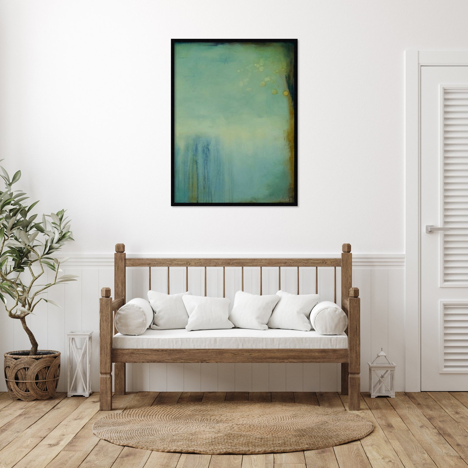 Whispering Souls II Print by Erin Ashley, 41" H x 31" W, Black